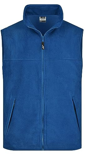James & Nicholson Fleece Weste - Praktische Weste aus Anti-Pilling-Fleece für Damen und Herren