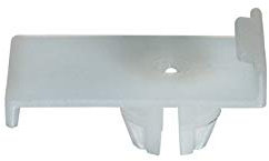 Restagraf - Agrafe de Fixation Carrosserie - Spécial Vitre Coulissante de Porte - Compatible avec PEUGEOT 207, 307, 307 RESTYLÉ - Réf. 11541 - Sachet de 6