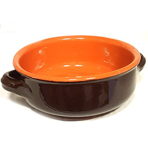 Colì Tegamino Ciotola in Terracotta Linea Bruna Diametro 14cm per sughi zuppe minestroni
