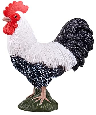 MOJO Cockerel Chicken Farm Animal Model Toy Figure