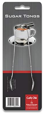 Grunwerg Windsor Carded, Pinzas de Azúcar, 18/0 Acero Inoxidable