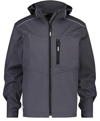 DASSY® Tavira DASSY® Tavira Softshell-Jacke - Größe 4XL - ZEMENTGRAU