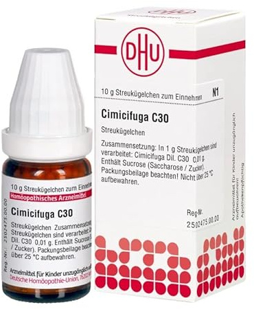 DHU Cimicifuga C30 Streukügelchen, 10 g Globuli