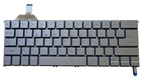Acer Keyboard (English) Silver Win8, NK.I1113.02K (Silver Win8)