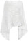 MyBeautyworld24 Damen Poncho Winter Schal warm für Frauen Geschenk Farbe weiss