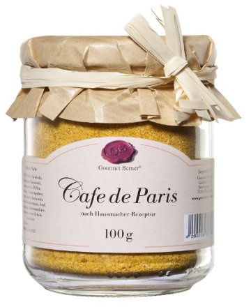 Gourmet Berner Cafe de Paris im 100g Glas