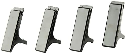 Q-Connect Executive Letter Tray Risers Black (Pack of 4)