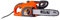 Oleomac 51039011 GS 200 E Elettrosega, Arancio
