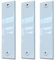 markiso® Rolladengurt Abdeckung geschlossen [Aluminium], Gurtwicklerblende – Gurtwickler Abdeckung, pulverbeschichtet Weiß, Lochabstände 135 mm, 160 mm, 185 mm, einfache Montage ohne Bohren