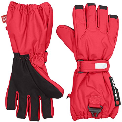LEGO Wear Kinder-Unisex Lego TEC ABRIEL 673-Fingerhandschuhe mit Membran Handschuhe, Rosa (Red 364), 134 (Herstellergröße: 134/140)