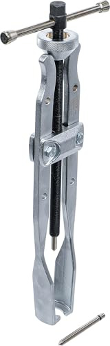 BGS 7731 | Spezial-Abzieher extra lang | Spannweite 10-50 mm | Außenabzieher für tief liegende Lager | Gleitgriff | Spindellänge 285 mm | Spanntiefe 235 mm | Chrom-Vanadium-Stahl
