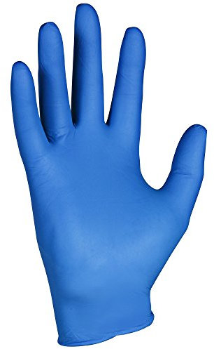 KleenGuard G10 Nitrile Gloves Powder Free Natural Rubber Medium Arctic Blue Ref 90097 [Box 200]