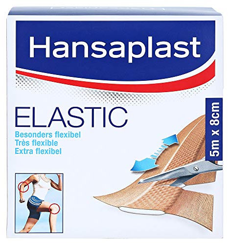 Hansaplast 1556523 Elastic Pflaster (L x B) 5m x 8cm