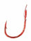 Balzer Camtec Forelle 60cm rot - 10 gebundene Forellenhaken, Hakengröße/Schnurdurchmesser:Gr. 6/0.22mm