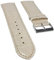 Herzog Uhrenarmband Kalbsleder Creme 20364S, Stegbreite:26mm