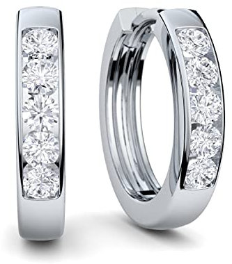 Geburtstagsgeschenk Geschenk-Idee 50 Jahre 50. Geburtstag für Frauen Mama Schwester beste Freundin Schmuck Ohrringe Creolen Ohrstecker Silber 925 Etui-Gravur personalisiert FF01SS925ZIFA-12