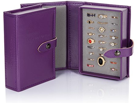 Little Little Book Of Rings Storage - Small Purple