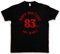 Club 83 HC Hate Couture T-Shirt - Biker MC SOA Rocker Tattoo Chopper FTW T Shirt Größen S - 5XL (XXXXL)