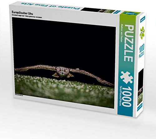 CALVENDO Puzzle Europäischer Uhu | 1000 Teile Lege-Größe 64 x 48 cm Foto-Puzzle für glückliche Stunden