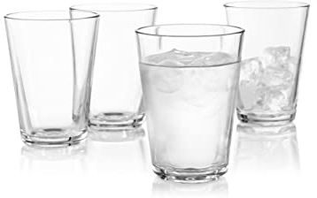 EVA SOLO | Gläser 38cl 4 St. | Aus gehärtetem Glas und damit hitze- und kältebeständig | Trinkgläser