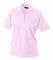James & Nicholson Damenpolo Classic - Piqué-Poloshirt mit gestrickten Bündchen | Farbe: Rose | Grösse: XL