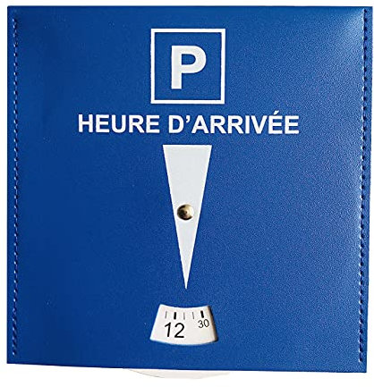 Disque de stationnement pour zone bleue