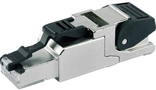 Telegärtner RJ45 Stecker CAT 6A geschirmt Stecker, gerade Metall J00026A2002 1St