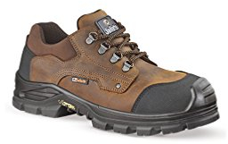 Jallatte - Chaussures de sécurité Basses Marron et Noire JALKHAYA S3 Ci Hi HRO SRC 42 Marron/Noir