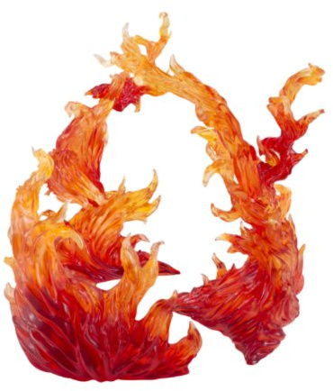 Bandai Tamashii Nations Tamashii Effect Burning Flame Action Figure, Red