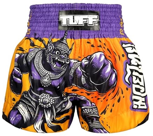 Tuff Sport Muay Thai-Shorts, Box-Shorts, traditioneller Stil, Workout-Set, MMA-Hose