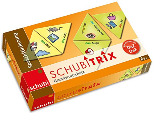 Unbekannt Schubi - SCHUBITRIX DaZ/DAF, Grundwortschatz - Sprachförderung Deutsch-Unterricht