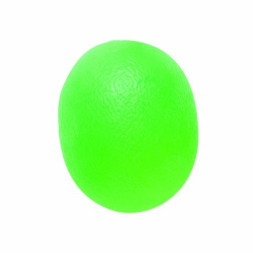 Cando® Übungsgelball - Antistressball / Handtrainer - oval, grün (mittel)