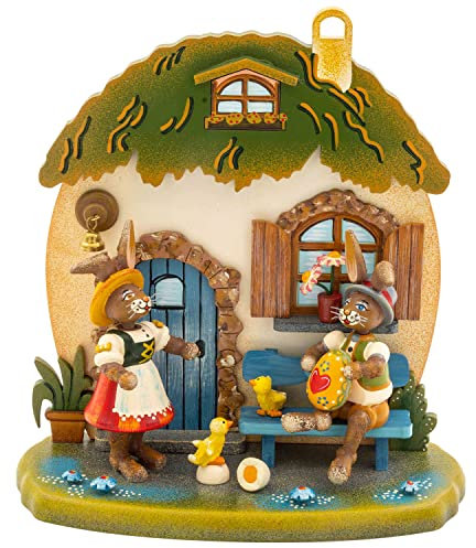 Kleine Figuren & Miniaturen Hasenhausen - 17cm - Hubrig Volkskunst