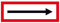 Betriebsausstattung24® Hinweisschild Brandschutz -> Richtungspfeil, Alu geprägt, Gröߟe 21,00x7,40 cm