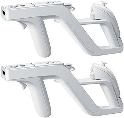 TNP Products Zapper GUN für Nintendo Wii Wireless Controller Game, 2 Stück