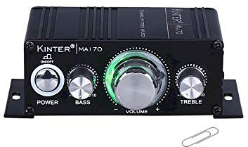 Kinter MA170 Mini Digital Audio Power Amplifier - Red