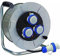 Fanton S.P.A. 14350 Avvolgicavo Industriale, Grigio/Nero/Blu