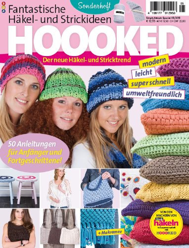 bpa media Fantastische Häkel- und Strickideen Hoooked 05/2013