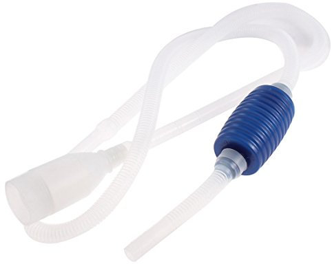 sourcing map Aquarium Fisch Tank Reinigung Hand Pumpe Siphon 1,7 m lang de