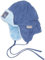 Sterntaler Baby-Jungen Fliegermütze Mütze, Blau (Nachtblau 366), 47 cm