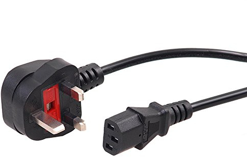 Maclean MCTV IEC Kettle Lead Power Cord Cable PC Mains Connector 1M, 1.5M, 3M, 5M Fused (3M)
