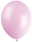 Unique Party 80015 - Palloncini in Lattice Rosa Polvere da 30cm, Confezione da 10