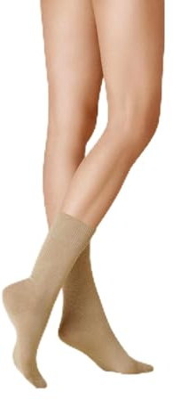 KUNERT Damen Socken Take Care Basic für Diabetiker Pure desert 6910 39-40