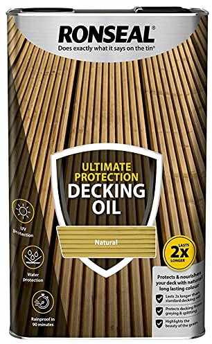 Ultimate Decking Oil Natural 5L [37297]
