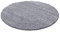 Ayyildiz Teppich-Hochflor Shaggy Teppich Uni einfarbig Wohnzimmer Flauschig Lightgrey, Polypropylen, Hellgrau, 80 X 80 LIFE80801500LIGHTGREY