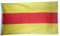 Yantec Flaggen Baden ohne Wappen 90 * 150 cm