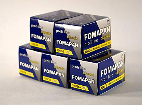 Foma Fomapan 100 Classic 35mm Black and White Negative Film, 36 Exposures