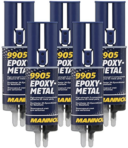 5x 24 ml 2K-Epoxy-Metall Mannol