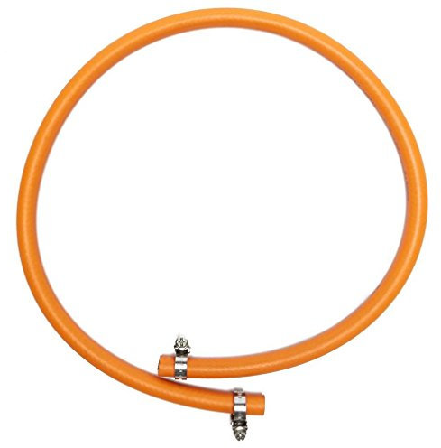 CALOR GAS 8mm x 1m Hose And Clip Camping Cooking Equipment, Orange, One Size