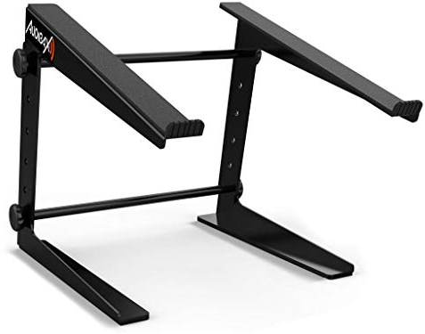 Audibax Top 5 Black Laptop DJ Stand Ordenador